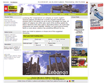 Tablet Screenshot of lebanontourism.com